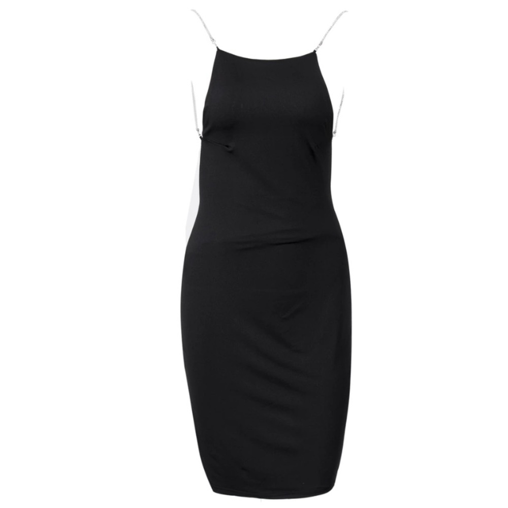 Black bling dress